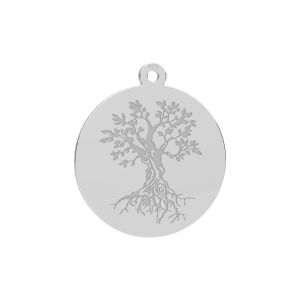 Přívěsek - strom života*stříbrná AG 925*LKM-3455 - 0,50 16x18,2 mm