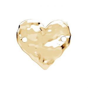 Př&iacute;věsek prolamovan&yacute; konektor - jetel*zlat&aacute; AU 333*LKZ8K-30120 - 03 16,8x18,9 mm