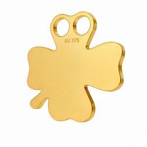 Jetel př&iacute;věsek*zlato AU 375*LKZ9K-30002 - 0,30 12x12 mm