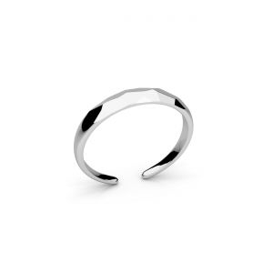 Univerz&aacute;ln&iacute; prsten - fazetovan&yacute;*stř&iacute;brn&aacute; AG 925*U-RING ODL-01655 3,5x19,5 mm