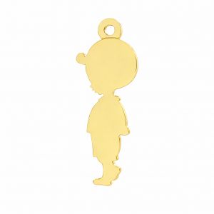 Př&iacute;věsek - chlapec*stř&iacute;brn&yacute; AG 925*LK-1284 - 0,50 7,1x19,2 mm